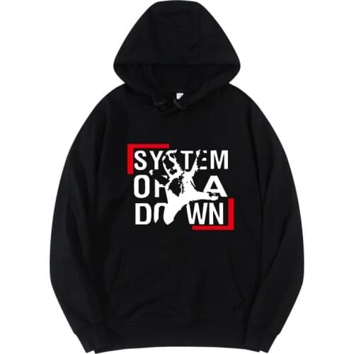 New System Of A Down band pure cotton hoodies women oversized sweatshirts pullovers pocket hoodie jacket women clothes harajuku