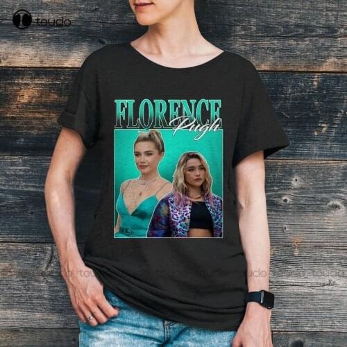 New Florence Pugh Vintage 90S Unisex T-Shirt | Yelena Belova Actress Fan Made T-Shirt T Shirt Oversized Tees