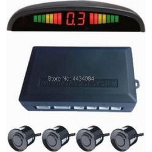 Ouchuangbo car parking sensor 4 Sensor Backlight Display Reverse Backup Radar Monitor System