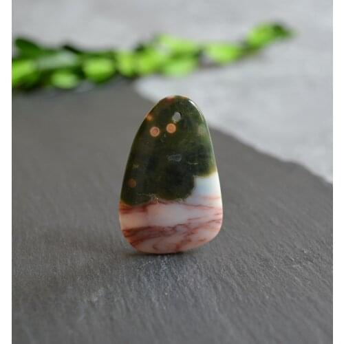 Nature ocean jaspers pendant 004
