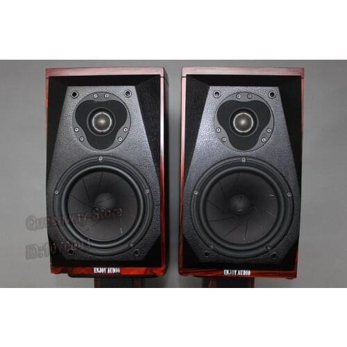 Silver 6S 7 inches Hi-End bookshelf speaker Scan-Speak 9700/6620/7100/700009 tweeter+8531G00 midrange and bass DIY