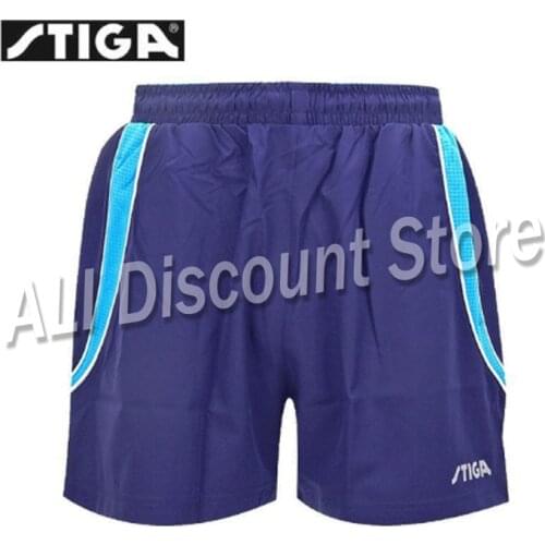 STIGA table tennis Shorts Quick Dry Sports Shorts ping pong clothing Sport T-shirts For Men women CA-72121