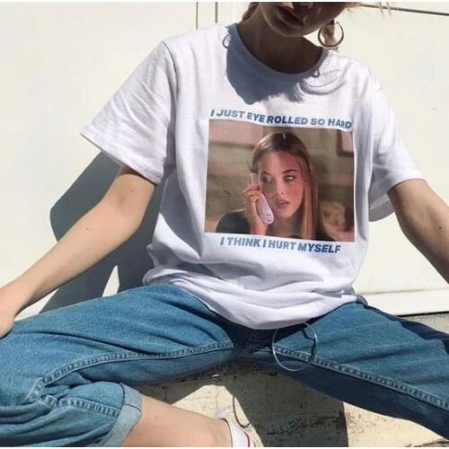 Hahayule 2018 Funny T Shirt Womens Funny Graphic Tee Shirt O Neck Tops Clothing Cotton Short Sleeve Mens T-Shirt