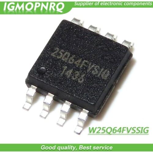 10pcs W25Q64FVSSIG W25Q64FVSIG 25Q64FVSSIG 25Q64FVSIG 25Q64FVS1G W25Q64 25Q64 SOP8 new original
