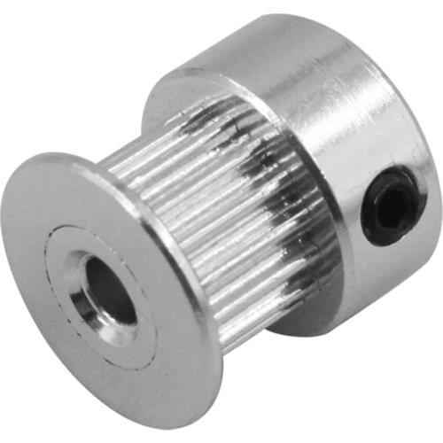 GT2 20Teeth 20 Teeth Timing Alumium Pulley, Bore 5mm/6.35mm/8mm , Fit for GT2-6mm Open Timing Belt 3D Accessories