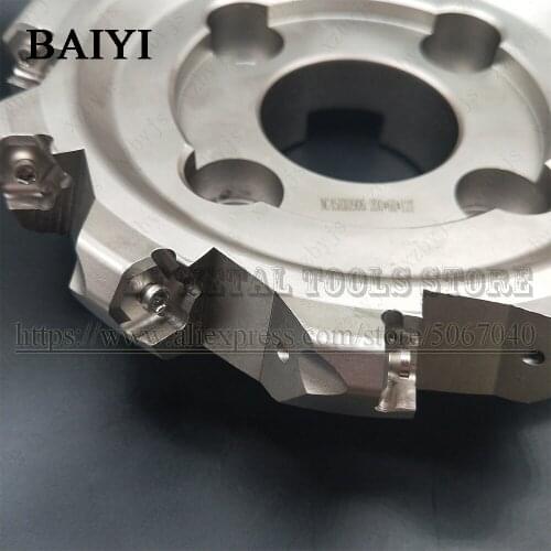 90 degree milling cutter NC45HX0906-200-60-12T NC45HX0906 200 60 face milling cutter with 12 flute for HNMU0906ANSN milling blad