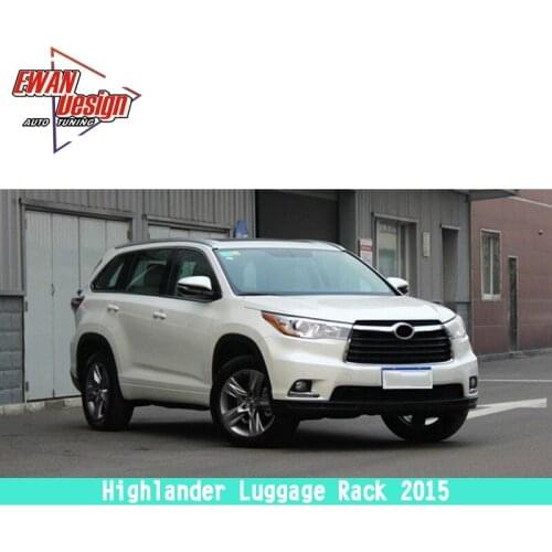 Luggage holder Roof Rack Auto parts Travel For 2015 Highlander