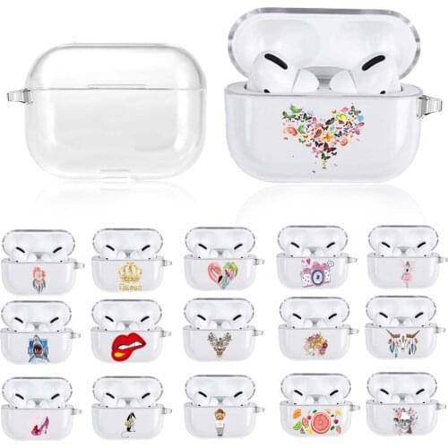 Earphone Case for Apple Airpods Pro A2084 A2083 Soft Silicone Protective Case Drop-proof Wireless Bluetooth Earphone Cover