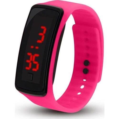 Girls touch LED electronic watch sports kids girls watches children wristwatch hombre
