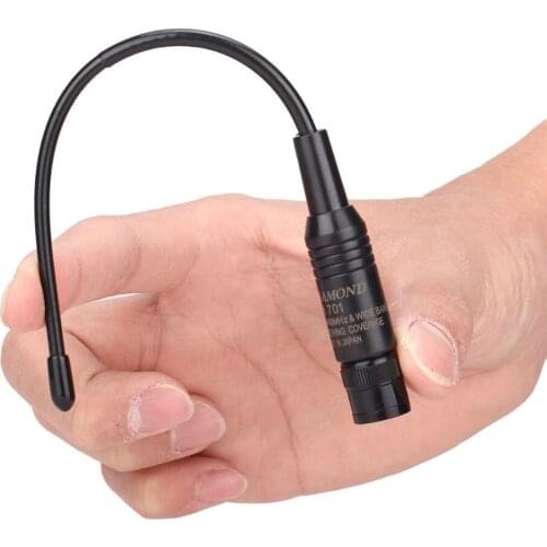 Diamond RH-701 SMA-Male Dual Band U/V 144/430MHz Antenna for Baofeng Yaesu TYT TH-UV8000D/E Wouxun KG-UV8D/9D Walkie Talkie