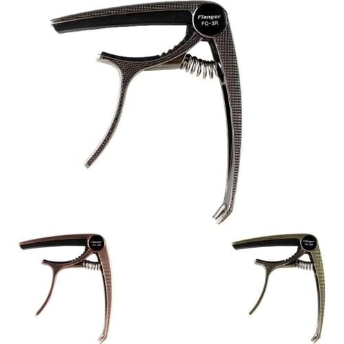 Zinc Alloy Guitar Capo Tune Clamp for Acoustic Guitar Parts