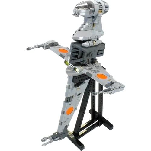 MOC 18137 05045 Space Wars Serie B-wing Starfighteals-Minifig Mobile Building Block Bricks X-Wing Gifts Christmas Toys