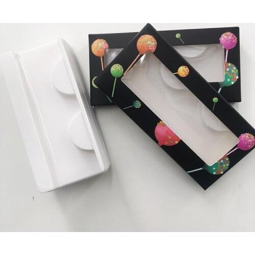 Eyelashes box lollipops box custom private label new trend best selling wholesale box