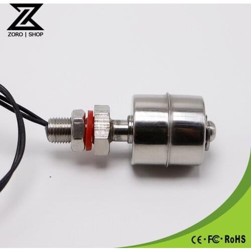 M10*45mm 100V Tank Liquid Water Level Sensor Stainless Steel Float Switch