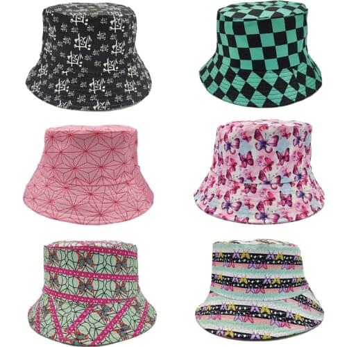 Fashion Cotton Fisherman Hat UV Protection Bucket Men And Women Outdoor Travel