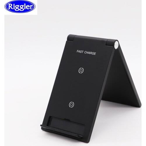 Desk Fast Charging Holder Foldable Wireless Charger for iphone11 X XS MAX XR XS Samsung S9 S8 Note9 Note 8