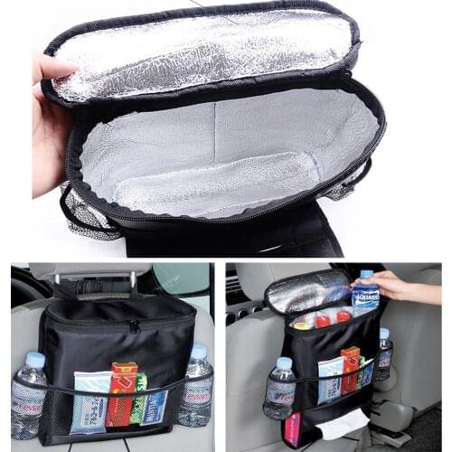 Car Back Seat Organizer Storage Universal Bag Car Hanging Bag Pouch Multi-Pocket FOR Auto Car Organizer Box Auto Accessories