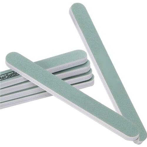 Taoye teemo Nail File 600/3000 Sanding Buffer Block sky blue Pedicure Manicure Buffing Polish PP Or Wood Professional Files Tool