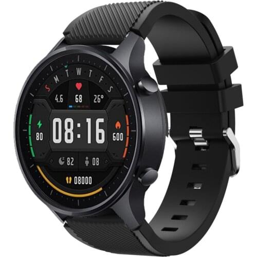 For Xiaomi MI Watch Color Strap Silicone Wristband 22mm Sports Watchband For Amazfit GTR 2／2E Smart Watch Bracelet correa