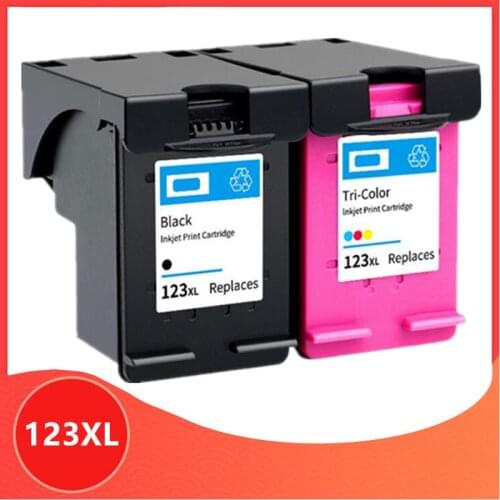 Compatible for hp 123 XL Replacement ink Cartridge for hp123 123XL for Deskjet 1110 2130 2132 2133 2134 3630 3632 3637 3638