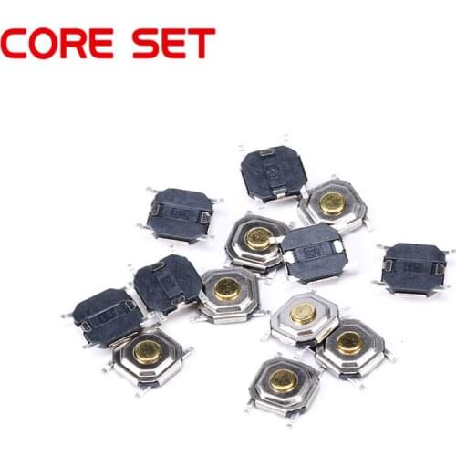 50 pcs/Lot 4X4X1.5MM Tactile Tact Push Button Micro Switch Momentary 4*4*1.5MM SMD Button Switch
