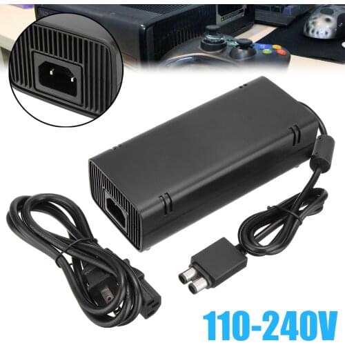 1PC High Quality US Plug AC Power Supply Adapter Charger 110V-240V For XBox 360 Slim Game Console Charging Device