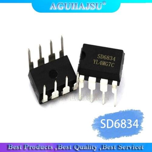 10pcs SD6834 DIP-8 SD6834 DIP new original