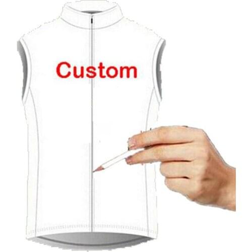 2019 Customized Cycling Summer Sleeveless Cycling Vest Mtb Clothing Bicycle Maillot Ciclismo Bike Clothes