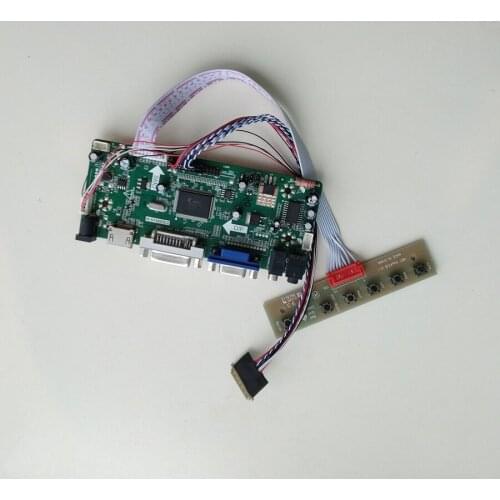 2019 M.NT68676 HDMI DVI VGA LED LCD DIY Controller board Kit for LP156WH4(TL)(P4)/(TL)(R1) 1366X768 Panel Monitor Screen
