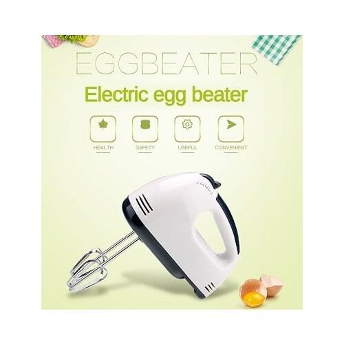 220V Adjustable Electric Egg Beater 7-Speed Cream Handheld Mixer