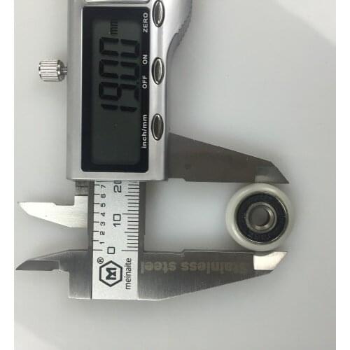 5*19*5.3mm mini POM bearing 3 D printer wheels. Furniture pulley