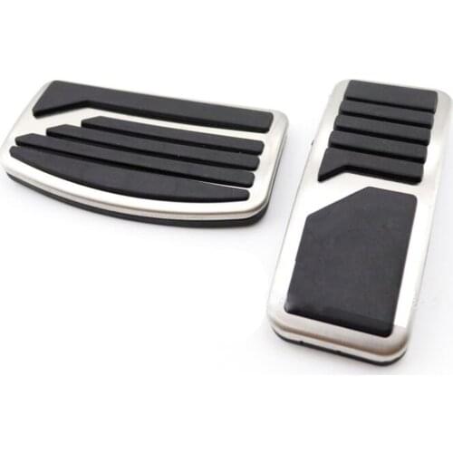 Car Clutch Brake Accelerator Pedal Foot Covers For Mitsubishi ASX Outlander Lancer EX Eclipse Cross Pajero