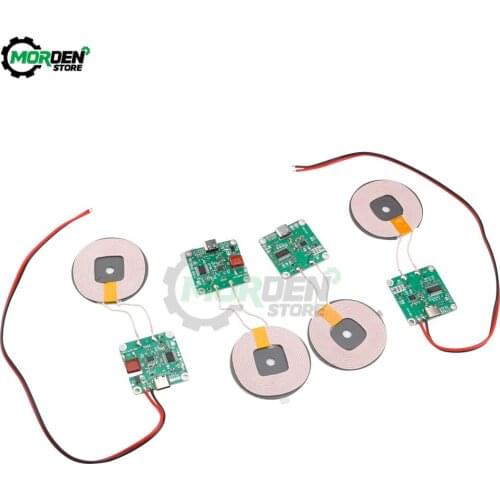 15W/20W 5V 12V Fast Charging Wireless Charger Transmitter Module Type-c USB + Coil Qi Universal FOR CAR PHONE Battery Dropship