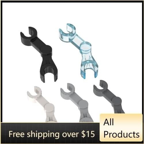 10PCS Assembles Particles 30377 Mechanical Bending Arm Building Blocks Bricks Kit Part High-Tech Education Toy For Children Gift