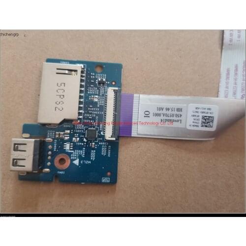 For DELL Latitude 3470 USB SD card Loveland IO Board 1JY9Y 14959-1 cable F568V Loverland CRT Board 1MCKP 14960-1 with cable