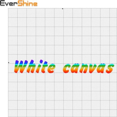 EverShine Diamond Embroidery Canvas with Glue Blank Grid Canvas Diamond Painting Accessories Rhinestone Mosaic Handmade Diy
