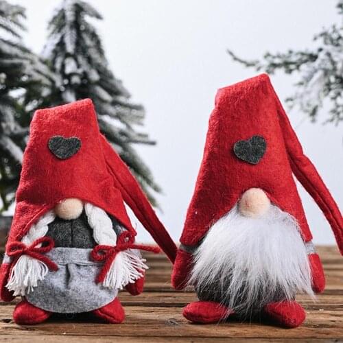 FENGRISE Forest Old Man Christmas Doll Christmas Tree Pendant Christmas Decoration for Home Natal 2021 Xmas Gifts New Year 2022