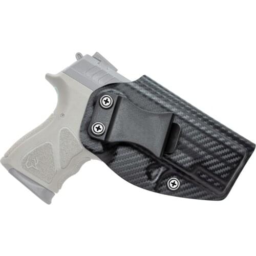Carbon Fiber Kydex Inside Waistband Holster For Taurus TH9C TH40C Compact 9mm .40 IWB Concealed Carry Internal Belt Clip Case