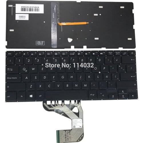 Latin American Backlit keyboard for ASUS S406 S406U S406UA VivoBook S14 Spanish Keyboards laptop parts 0KN1-2P1LA13 2628LA00 New