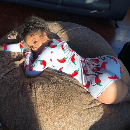 Womens Bodysuits Jumpsuit Playsuits V Neck Stretch Long Sleeve Shorts Pants Print Sexy Clubwear bodycon Slim Leotard Top Clothes