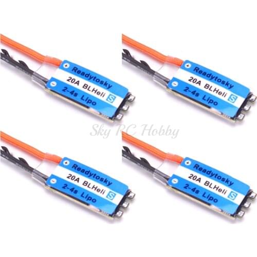 Mini 20A ESC BLHeli_S OPTO 2-4S Lipo BLHeli-S esc For FPV RC Race Drone QAV-R QAV-X 210 220 250 Quadcopter