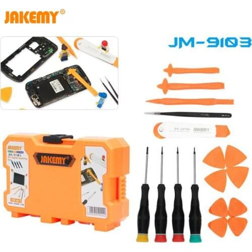18 in 1 Mobile Phone Repair Tools Kit Roller Opening Tools Screwdriver Set Opening Tool for iPad Tablet Repair Box