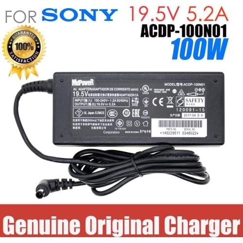 Genuine ACDP-100D01 19.5V 5.2A 101W TV AC Adapter For Sony KDL-43W800C KDL-42W706B KDL-43W809C KDL-43W755C KDL42W706B KDL43W829B