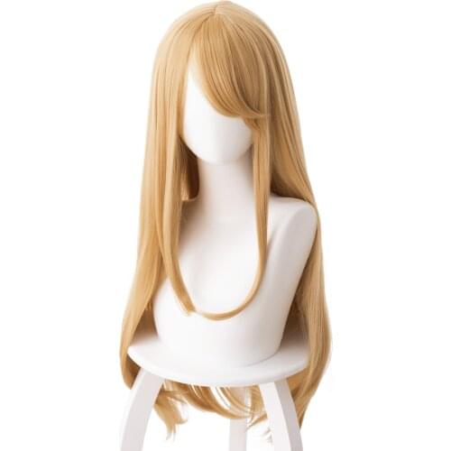 Game LOL KDA Ahri Wig Cosplay Girl Heat Resistant Cosplay Wig 80cm Synthetic Hair Halloween Cosplay