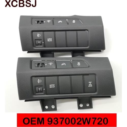 Switch assembly under the instrument bed Meter brightness switch Headlamp height For Hyundai IX45 SANTA FE 2013-2016 937002W720