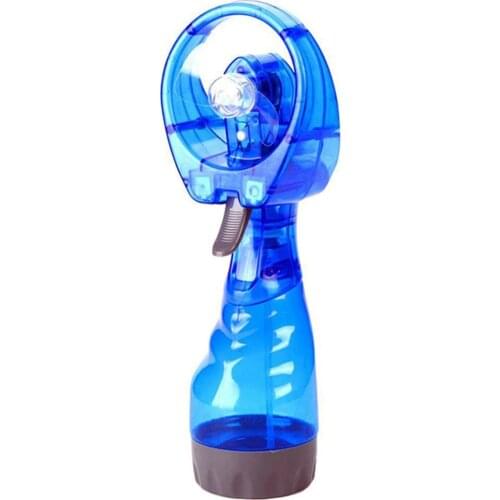 Mini Handheld Water Spray Fan Portable Cooling Fan With LED Light Comfortable Cooling Steam Without Battery