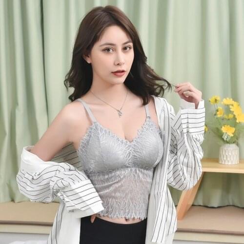 Women Lace Bras Sexy Seamless Soild Color Lace Intimates Female Simple Wirefree Underwire Underwear Bras Z