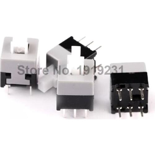100PCS 8.5*8.5MM 6Pin non not Locking push button