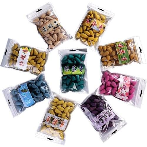 45 capsules/bag backflow fragrant variety of floral tower incense toilet aromatherapy hygienic incense
