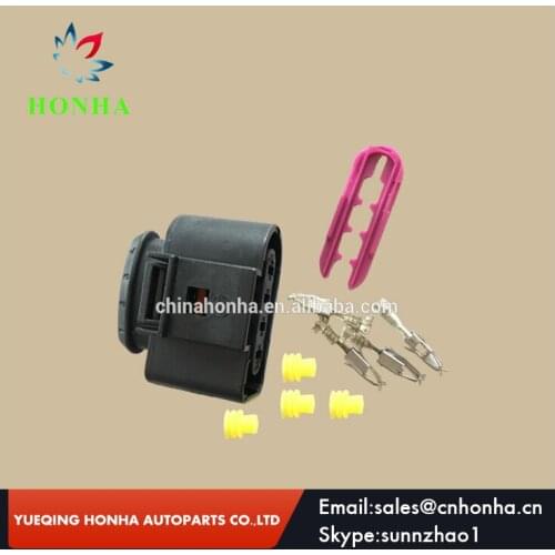 Free shipping 10/20/50/100 pcs/lots 4 Pin/Way Automotive Ignition Coil Electrical Connector Repair Kit Case